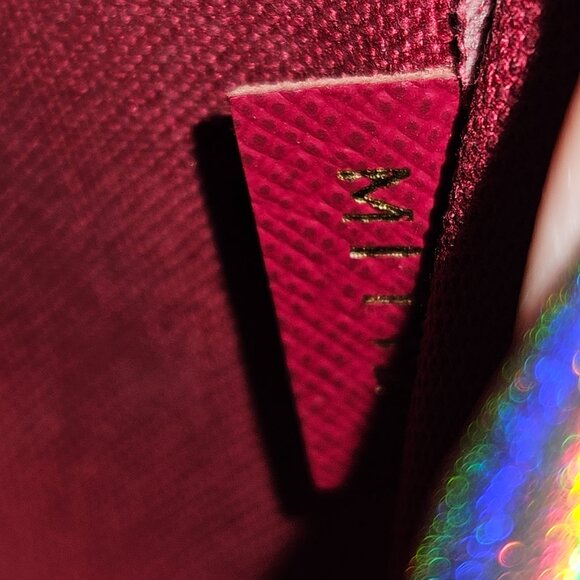 Louis Vuitton Monogram Pochette Felicie Chain Wallet Fuschia - Picture 11 of 11